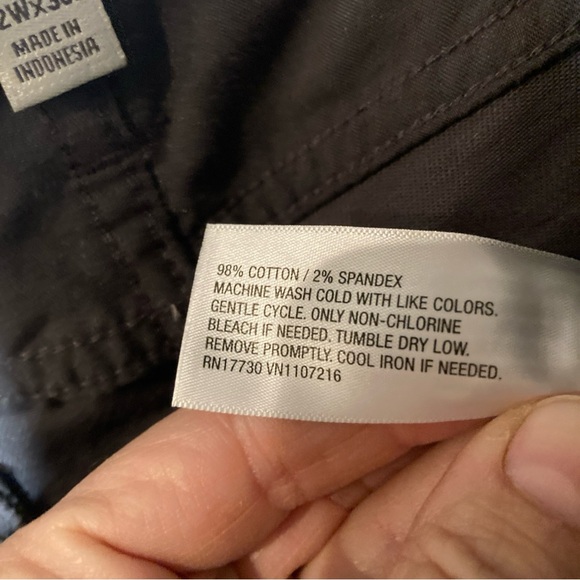 Goodfellow NWT Men’s 32x30 Slim Fit Stretch Denim Jeans Dark Gray 5 Pocket - Picture 6 of 6